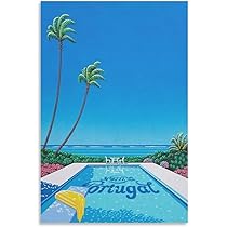 Amazon.co.jp: 永井 博イラストレーターの作品（夏 5） アート